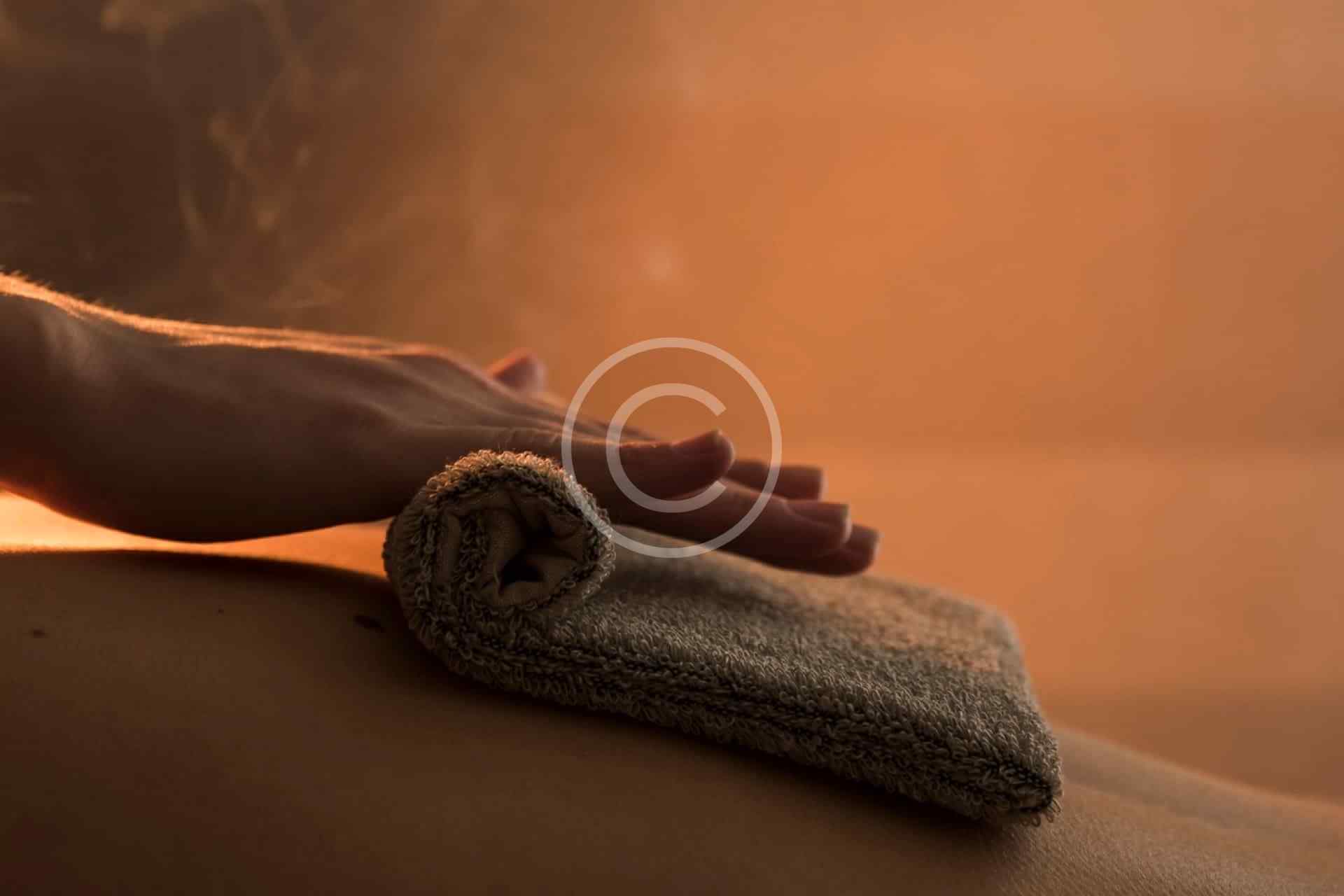 Hot massage